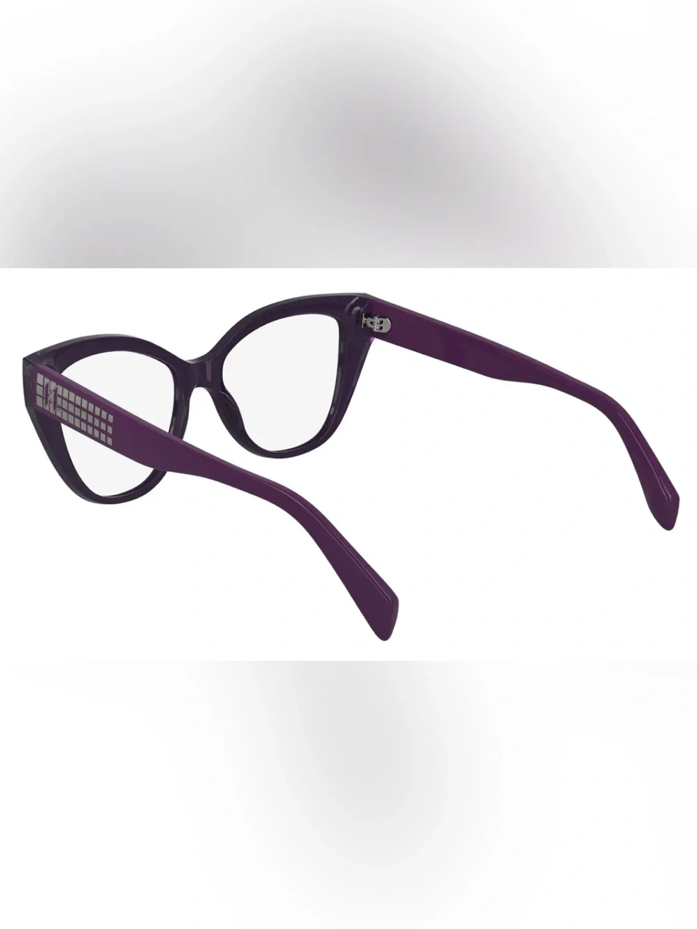 Karl Lagerfeld Purple Cat-Eye Glasses